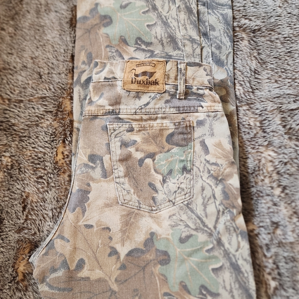 VINTAGE Duxbak Camouflage Hunting Jeans